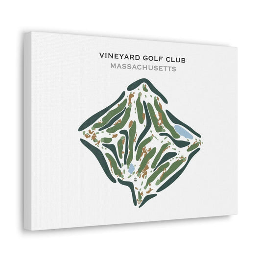 Vineyard Golf Club, Massachusetts - Printed Golf Course