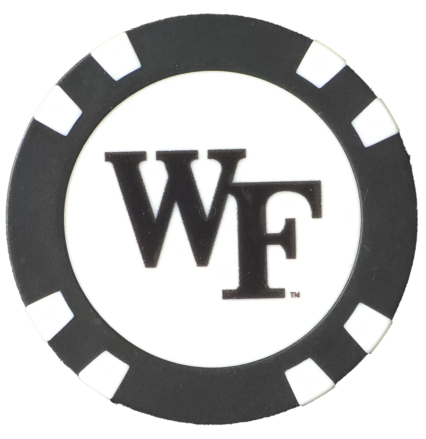 Officially Licensed Wake Forest Demon Deacons Poker Chip Ball Marker - GOLF LEAGUE