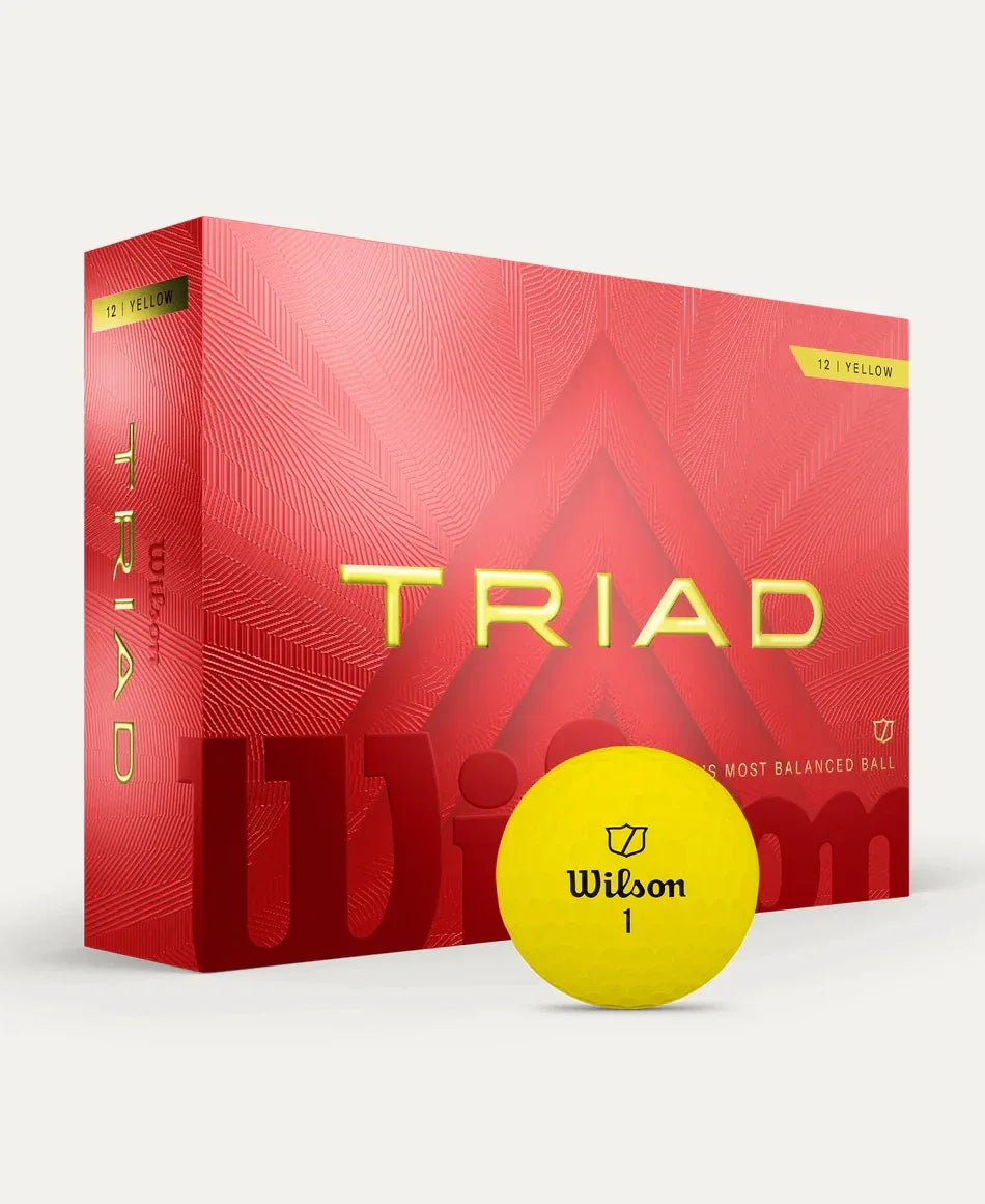 Wilson 2025 Triad Golf Balls - GOLF LEAGUE