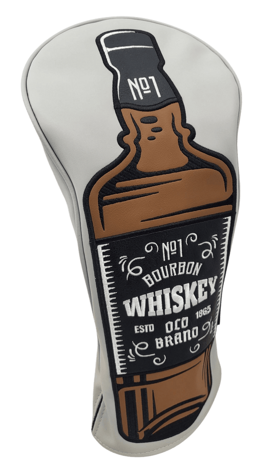 Bourbon Bottle Embroidered Driver Headcover by ReadyGOLF
