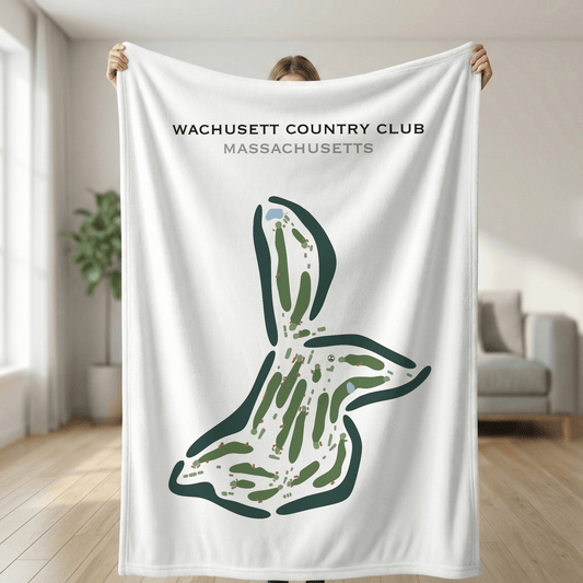 Wachusett Country Club, Massachusetts - Printed Golf Courses