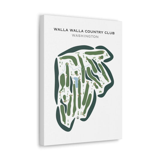 Walla Walla Country Club, Washington - Printed Golf Courses
