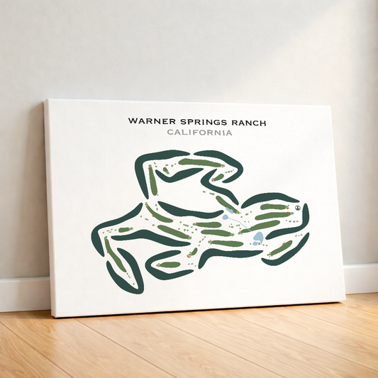 Warner Springs Ranch, California - Printed Golf Courses