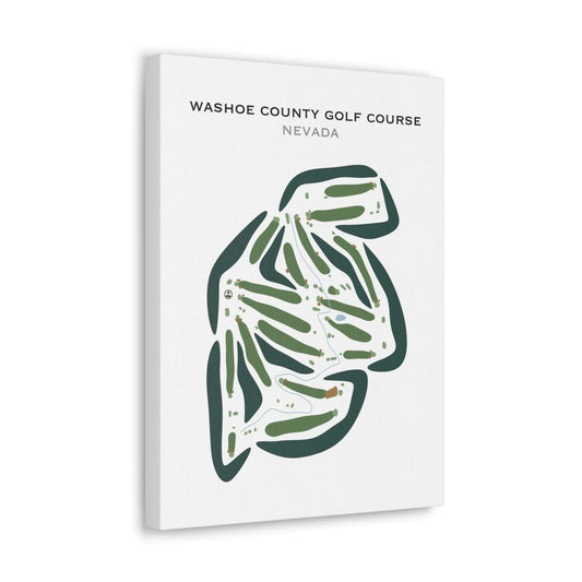Washoe County Golf Course, Nevada - Printed Golf Courses