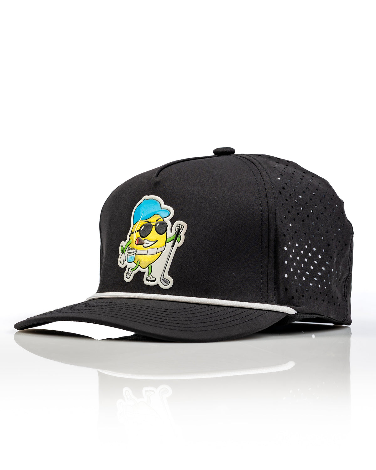 Lemon Guy - Perforated Rope Hat