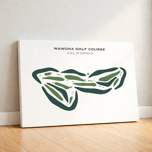 Wawona Golf Course, California - Printed Golf Courses