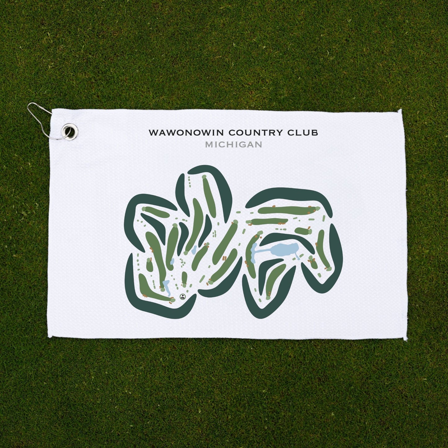 Wawonowin Country Club, Michigan - Printed Golf Courses