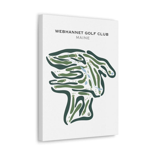 Webhannet Golf Club, Maine - Printed Golf Courses