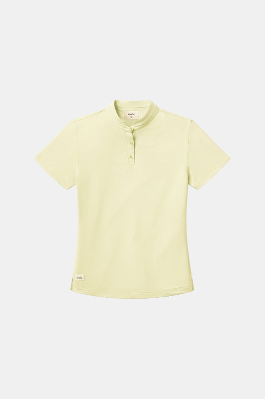 Women's Catalyst Polo | Mantra Collar | Buttercup
