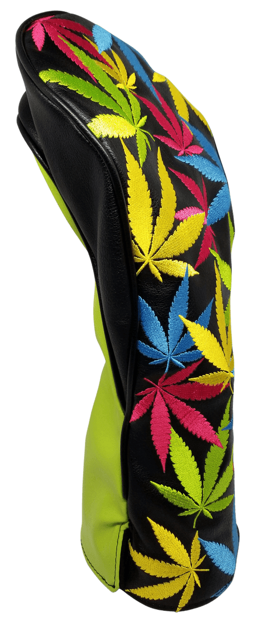 Weed All-Over Embroidered Driver Headcover by ReadyGOLF