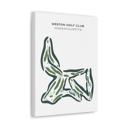 Weston Golf Club, Massachusetts - Printed Golf Courses