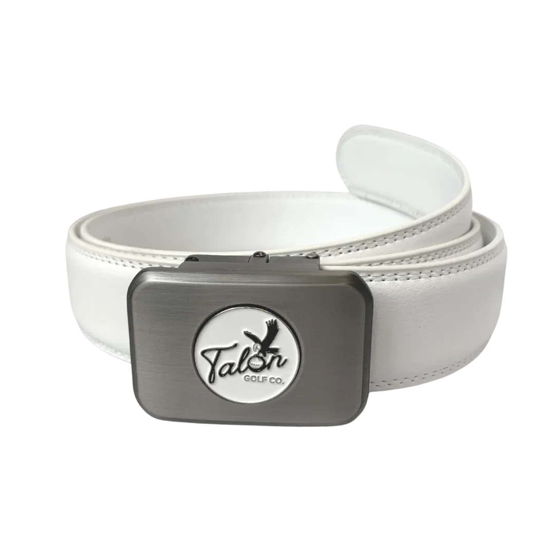 White Eagle Leather Belt w/ Magnetic Ball Marker - GOLF LEAGUE