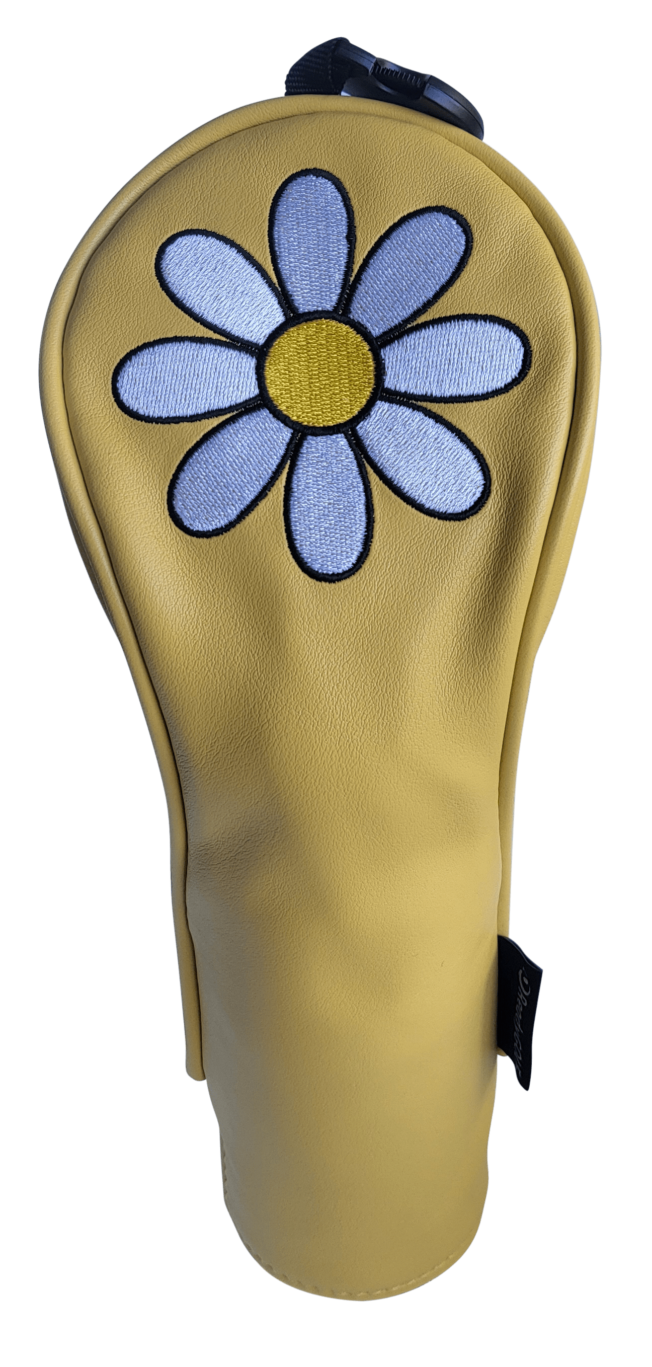 White Daisy Hybrid Headcover by ReadyGolf (Yellow)