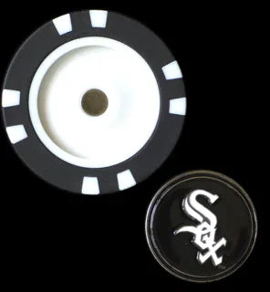 Officially Licensed Chicago White Sox Poker Chip Ball Marker - GOLF LEAGUE