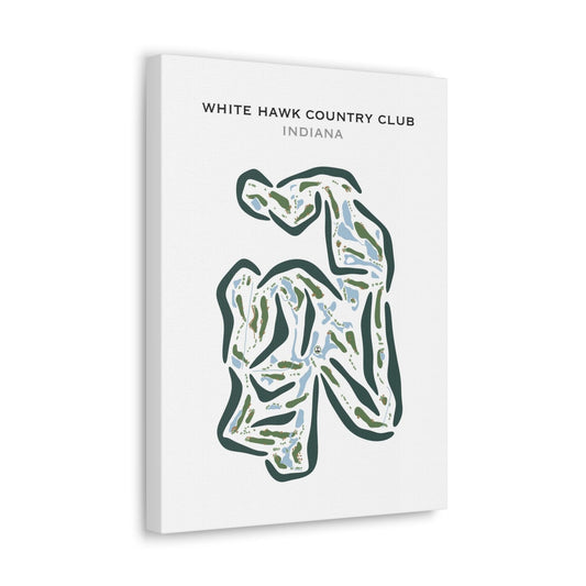 White Hawk Country Club, Indiana - Printed Golf Courses