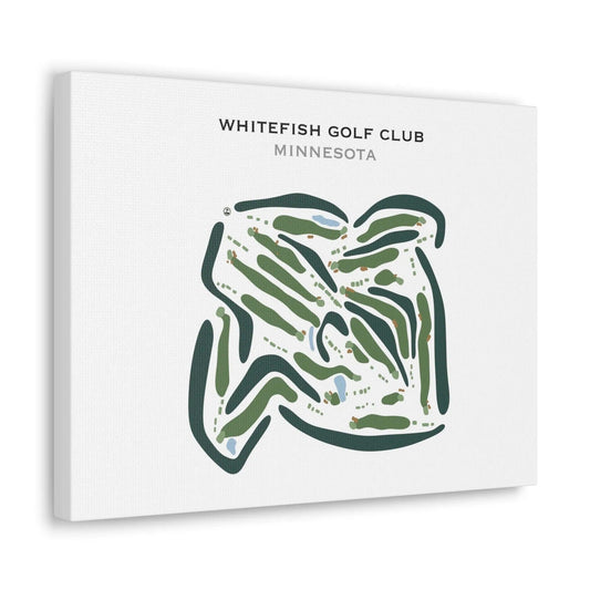 Whitefish Golf Club, Minnesota - Printed Golf Courses