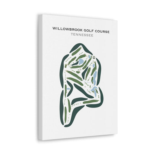 WillowBrook Golf Course, Tennessee - Printed Golf Courses