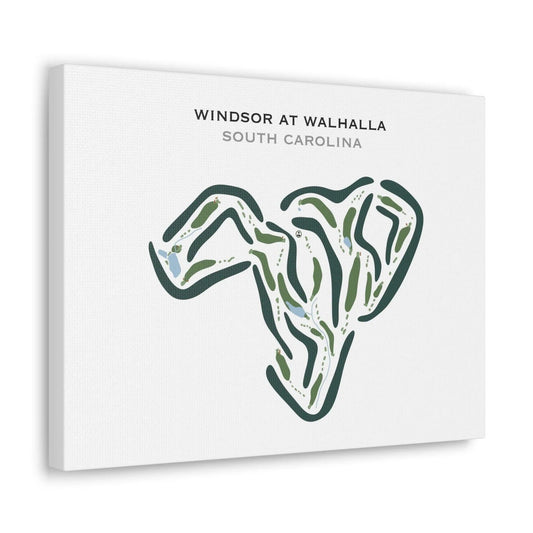 Windsor At Walhalla, South Carolina - Printed Golf Course
