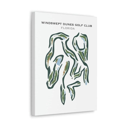 Windswept Dunes Golf Club, Florida - Printed Golf Courses