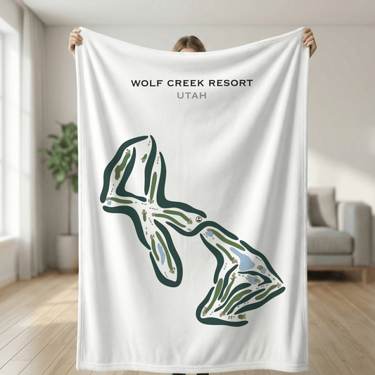 Wolf Creek Golf Resort, Eden Utah - Printed Golf Courses