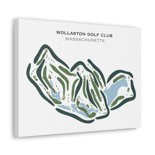 Wollaston Golf Club, Massachusetts - Printed Golf Courses