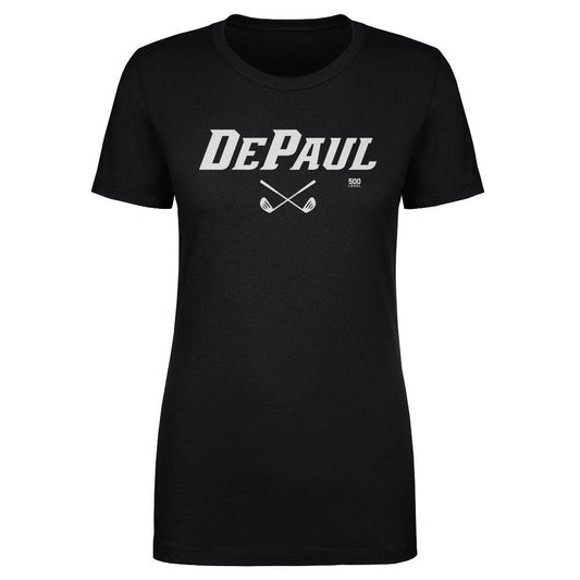 DePaul Blue Demons Golf Minimalist WHT