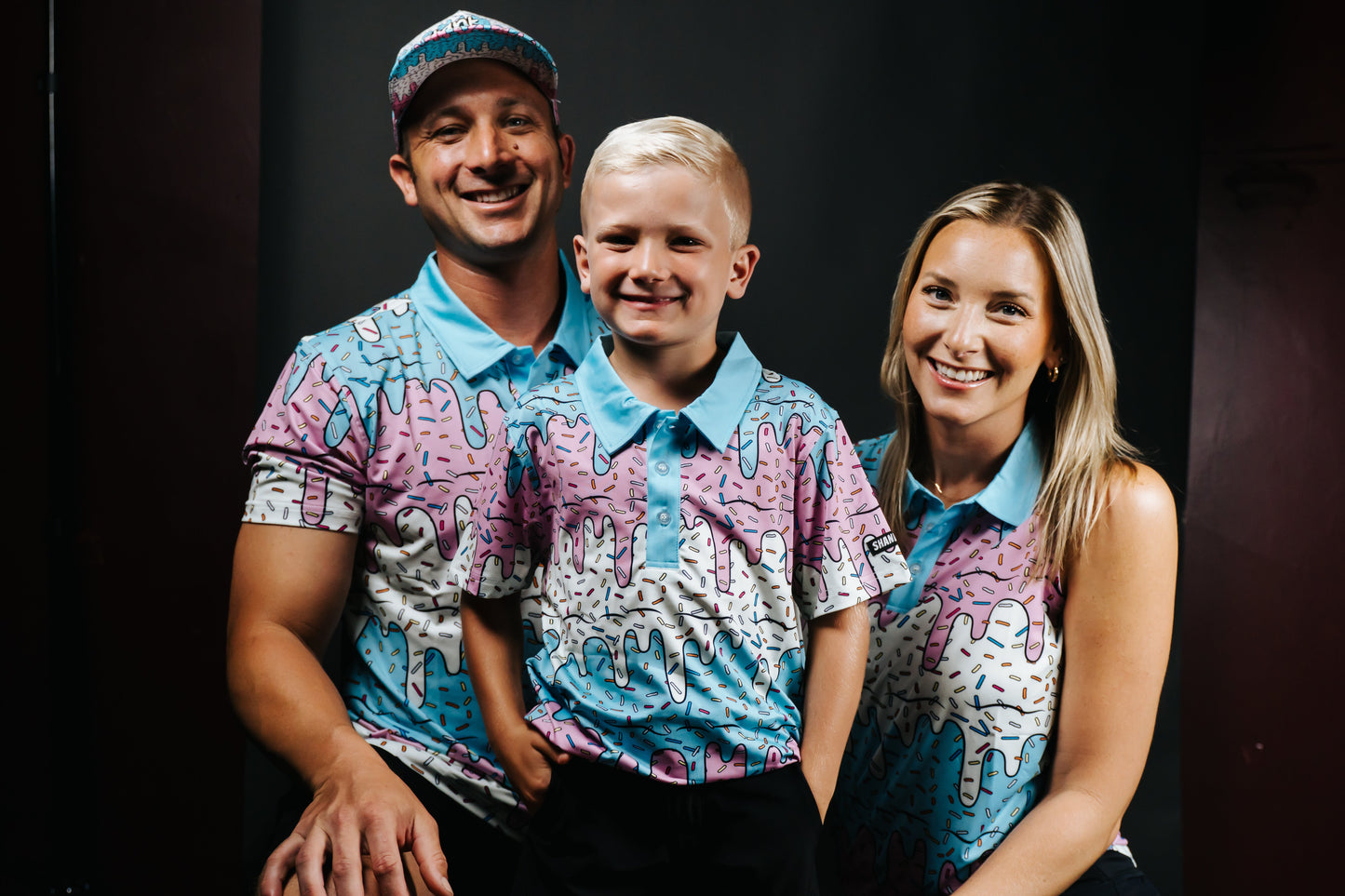 Youth Ice Cream Drip Polo