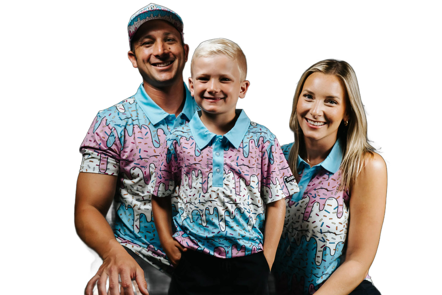 Youth Ice Cream Drip Polo - GOLF LEAGUE