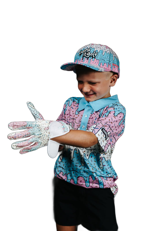 Youth Ice Cream Drip Polo