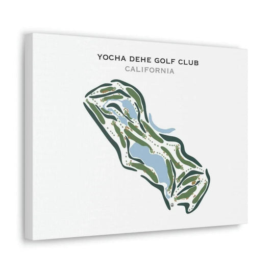 Yocha Dehe Golf Club, California - Printed Golf Courses
