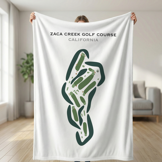 Zaca Creek Golf Course, California - Printed Golf Courses
