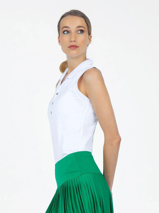 alexa-performance-sleeveless-polo-whiteinphorm-nyctops-393977 - GOLF LEAGUE