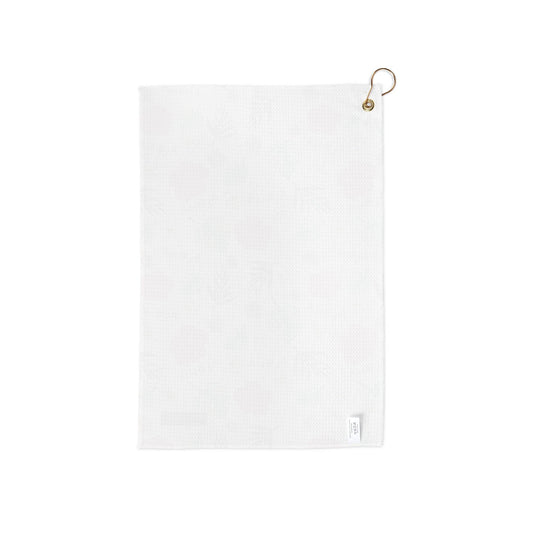 Aloha Floral Microfiber Golf Towel — Iron Sight Golf