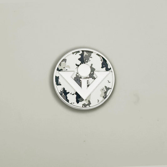Arctic Camo Golf Ball Marker