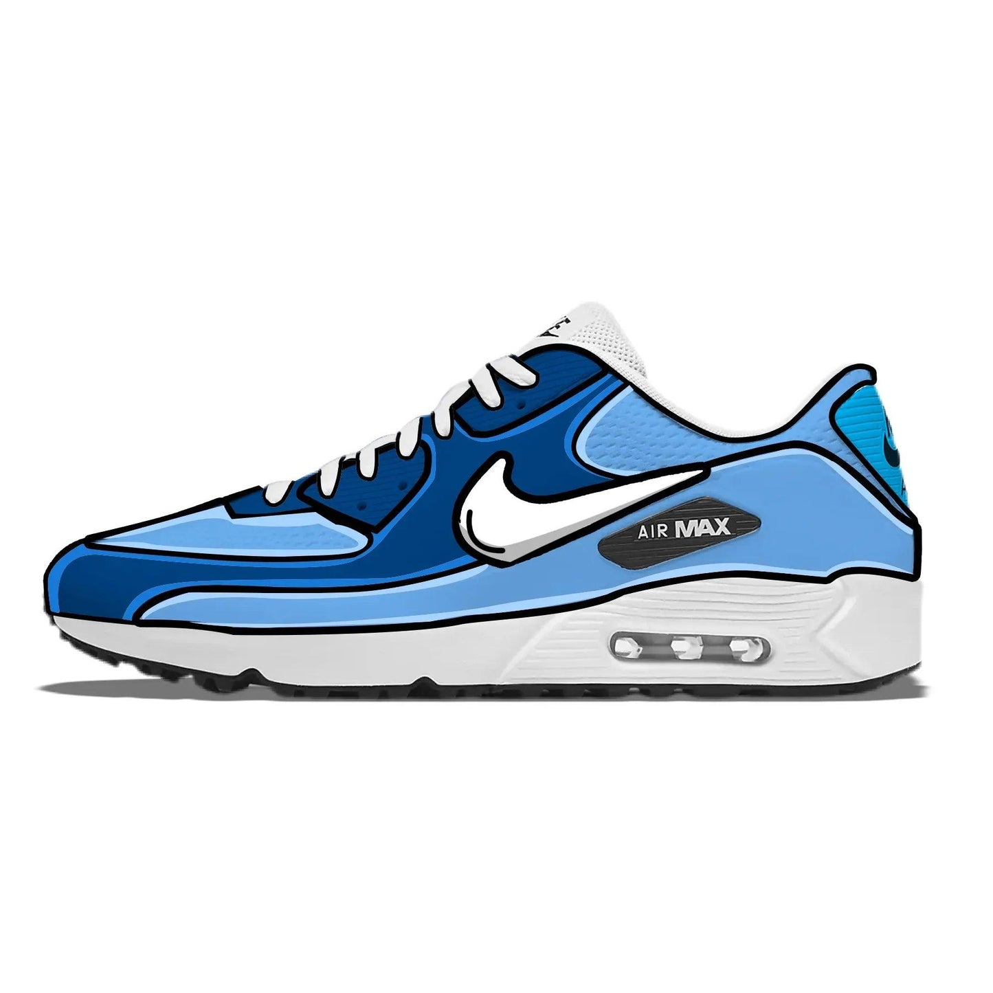 arctic-toon-cartoon-nike-air-max-90-g-golf-shoes-sneakers-820 - GOLF LEAGUE