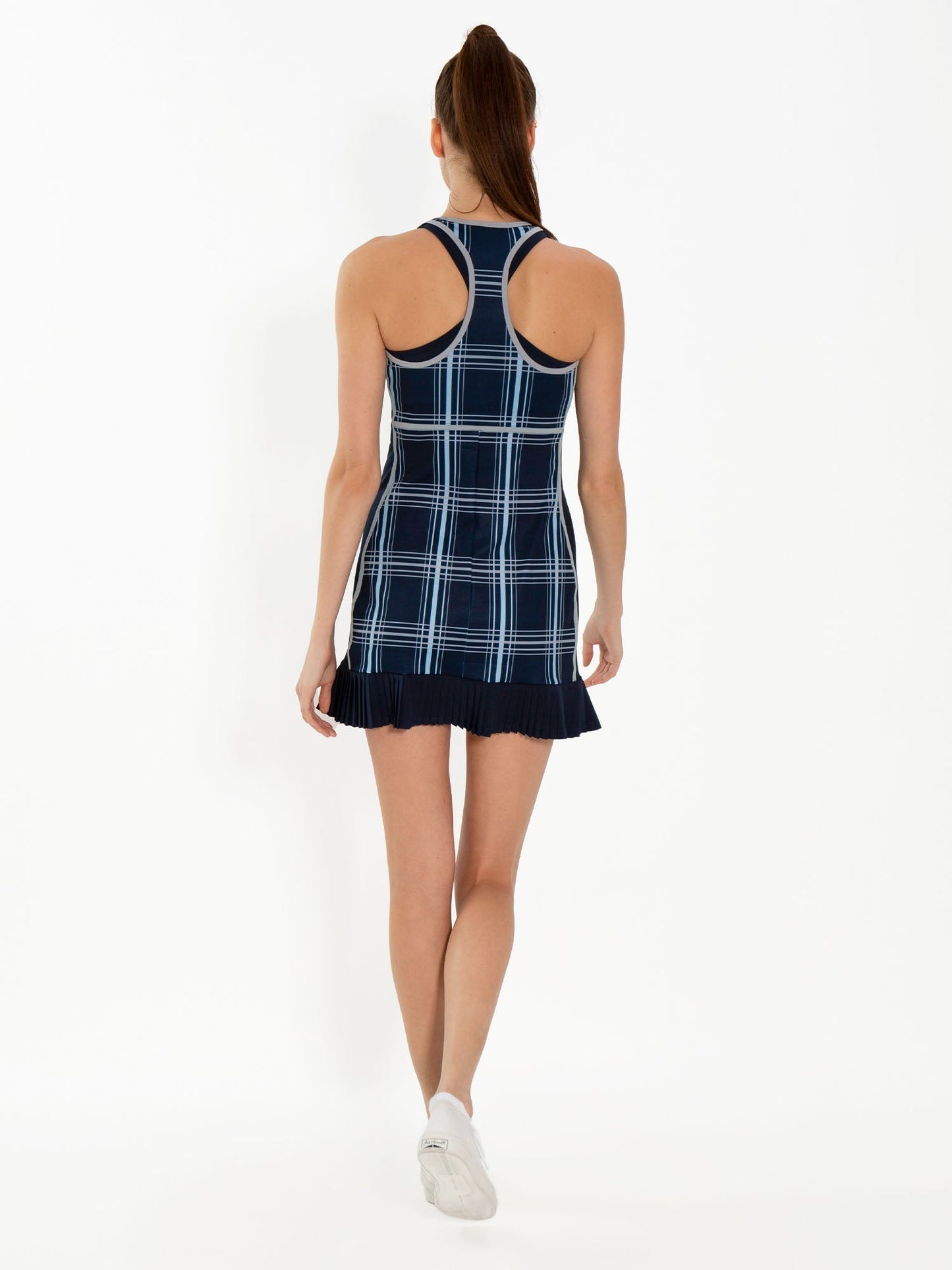 Ashley Racer Back Dress - Academy/Combo