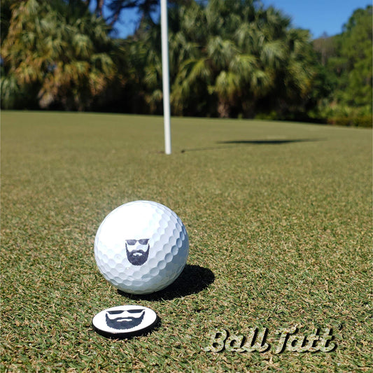 beard-man-ball-marker-on-green - GOLF LEAGUE
