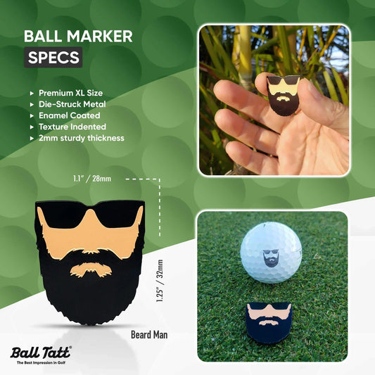 beard-man-ball-tatt-ball-marker-specs - GOLF LEAGUE
