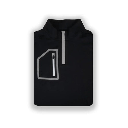 black-mens-q-zip-796222 - GOLF LEAGUE