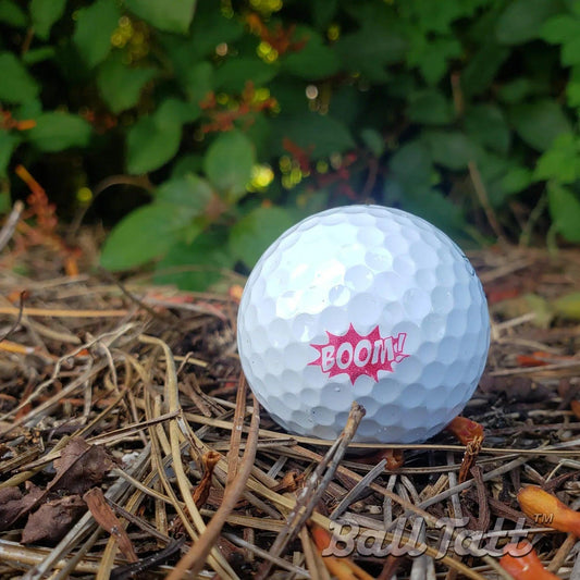 boom-ball-tatt-pine-needles - GOLF LEAGUE