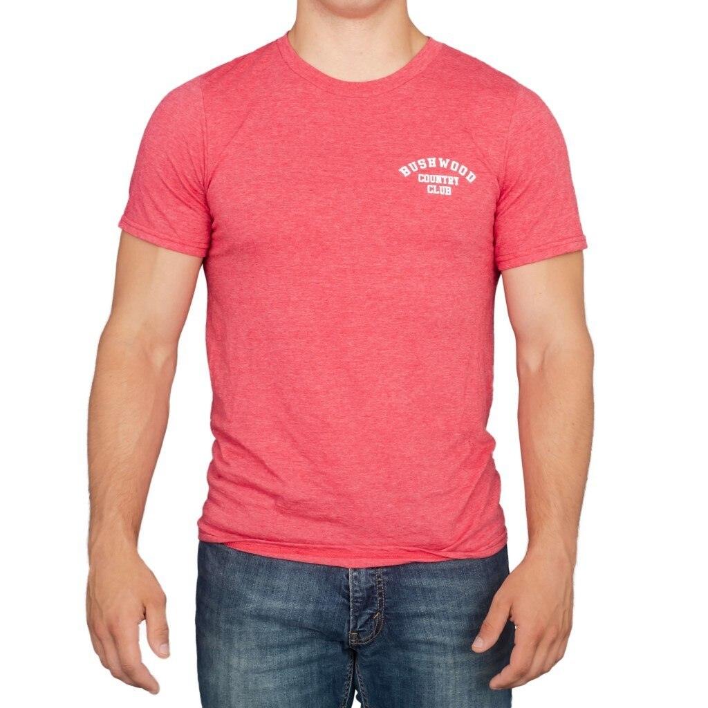 Caddyshack Bushwood Country Club Heather Red T-shirt