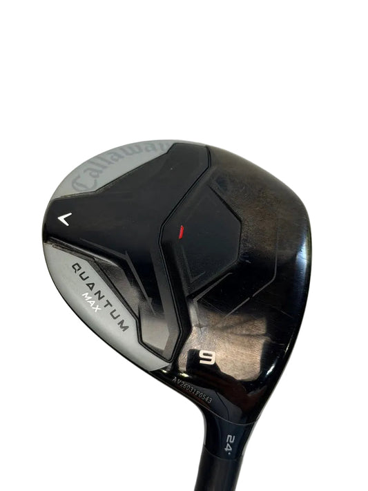 Callaway Quantum Max 9 Wood 24° RH Denali Charcoal 70g 6.0 Stiff Used