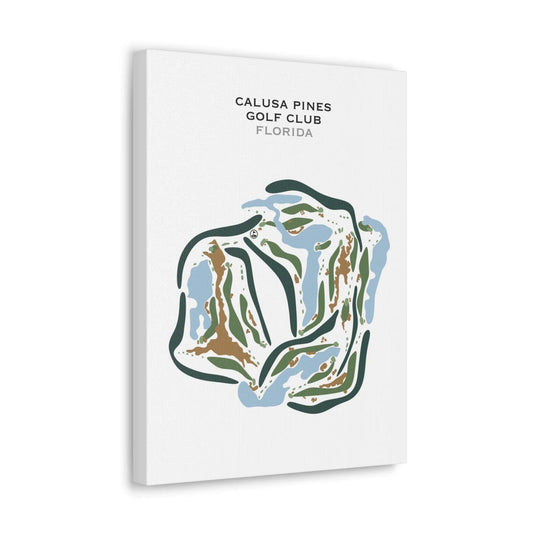 Calusa Pines Golf Club, Florida - Printed Golf Courses