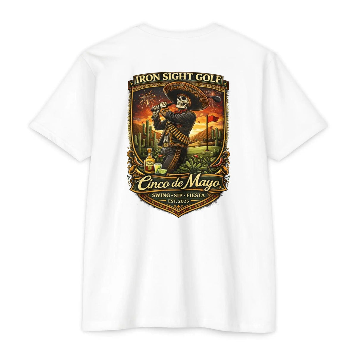 Cinco de Mayo 'The Iron Sight Golf Way' T-Shirt