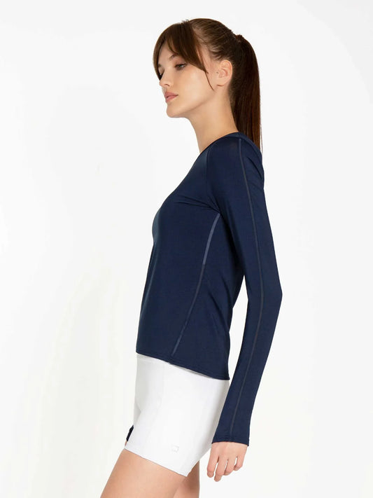 Classic Long Sleeve Crew - Midnight - GOLF LEAGUE