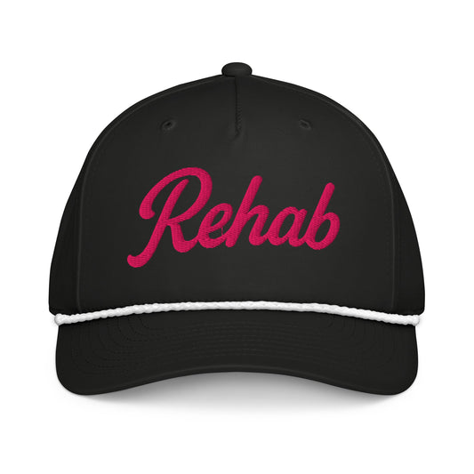 Pink Rehab Classic rope cap