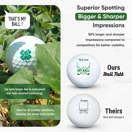 clover-ball-tatt-ball-stamp-comparison - GOLF LEAGUE