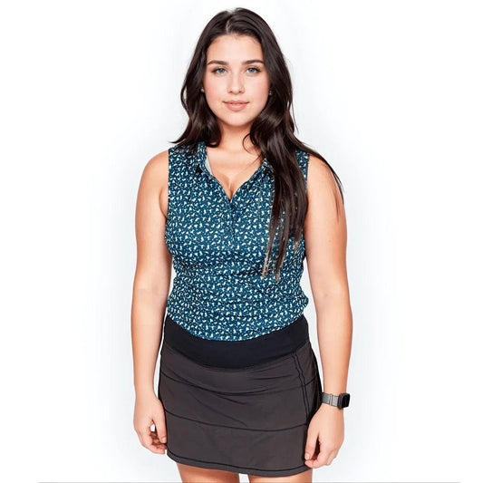 cocktail-hour-womens-polo-sleeveless-605382 - GOLF LEAGUE