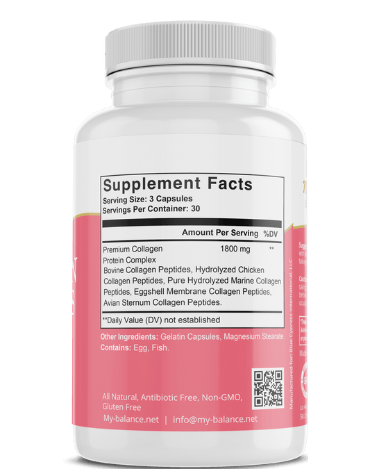 Collagen Peptides Types I, II, III, V, X