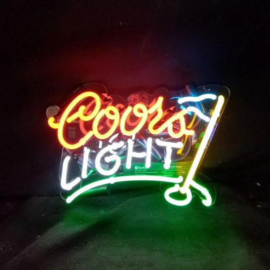 coors_light_golf_beer_neon_signs - GOLF LEAGUE